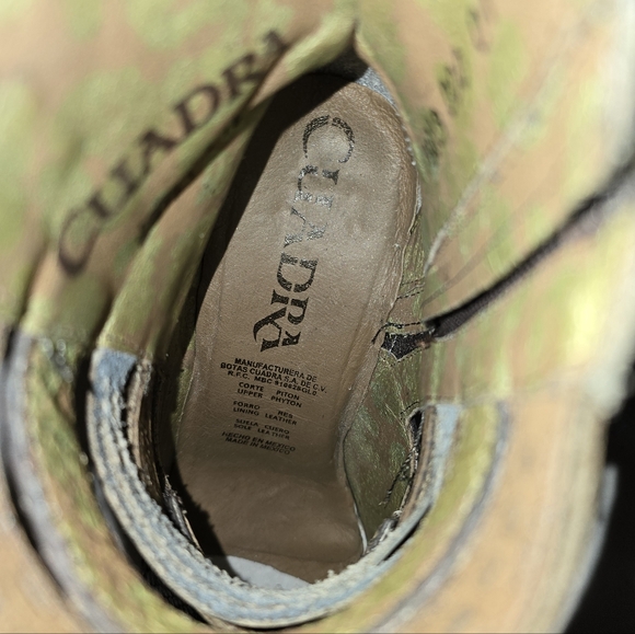 Quadra Ladies Python Booties - Picture 6 of 8